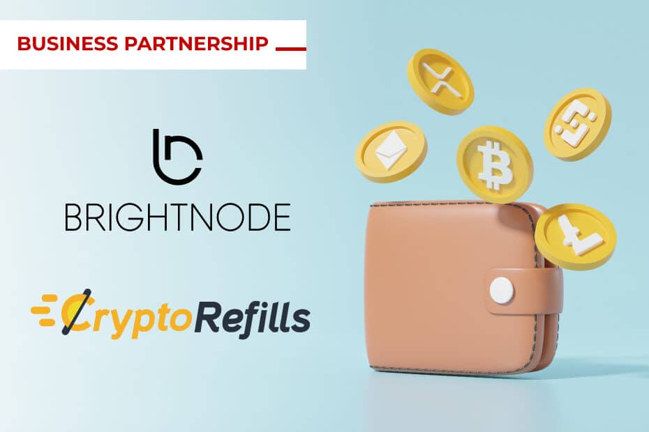 BRIGHTNODE-Partnership-CryptoRefill-blockchain-projects